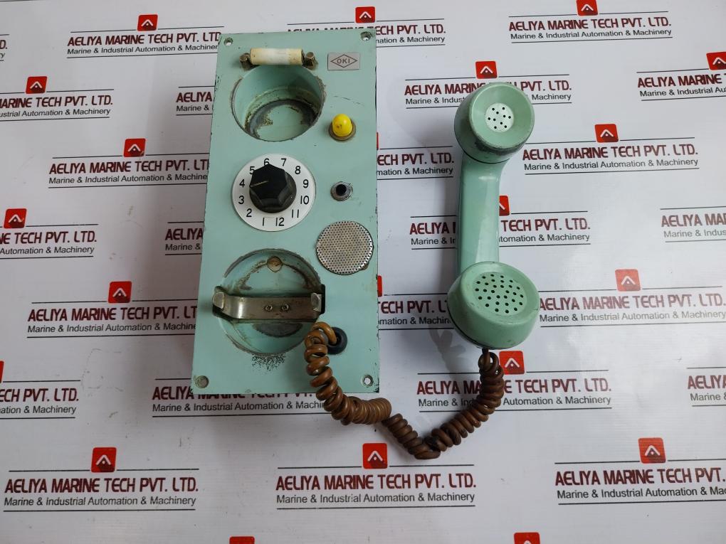 Oki Nippon Electronics Odc-3750-1 Marine Telephone Rb1112-3010G