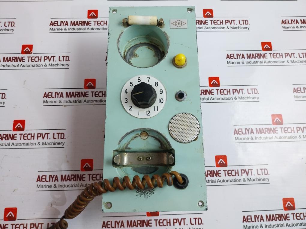 Oki Nippon Electronics Odc-3750-1 Marine Telephone Rb1112-3010G