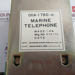 Oki Oda-1780-1N Built-in Automatic Marine Telephone