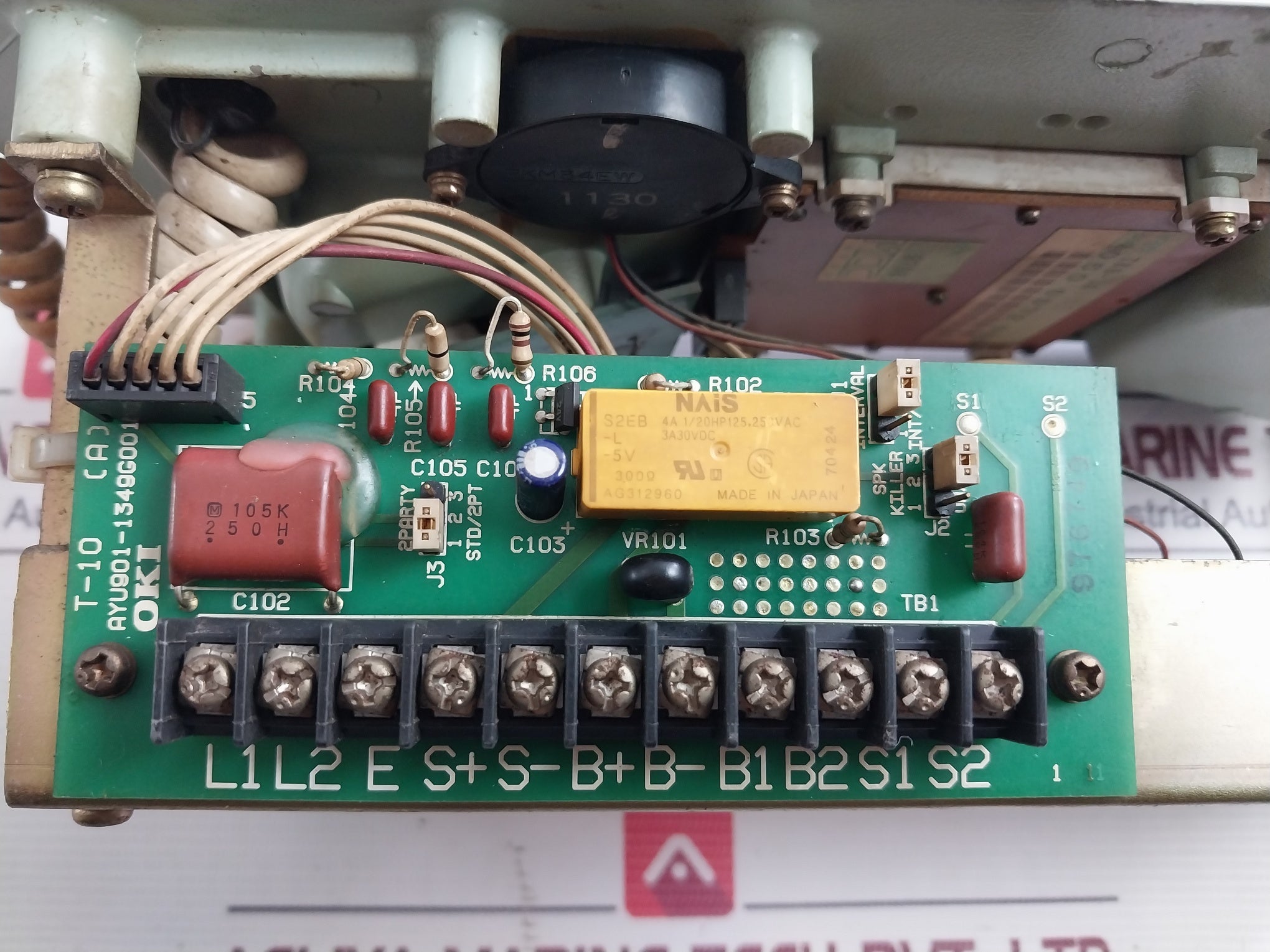 Oki Oda-1780-1N Built-in Automatic Marine Telephone