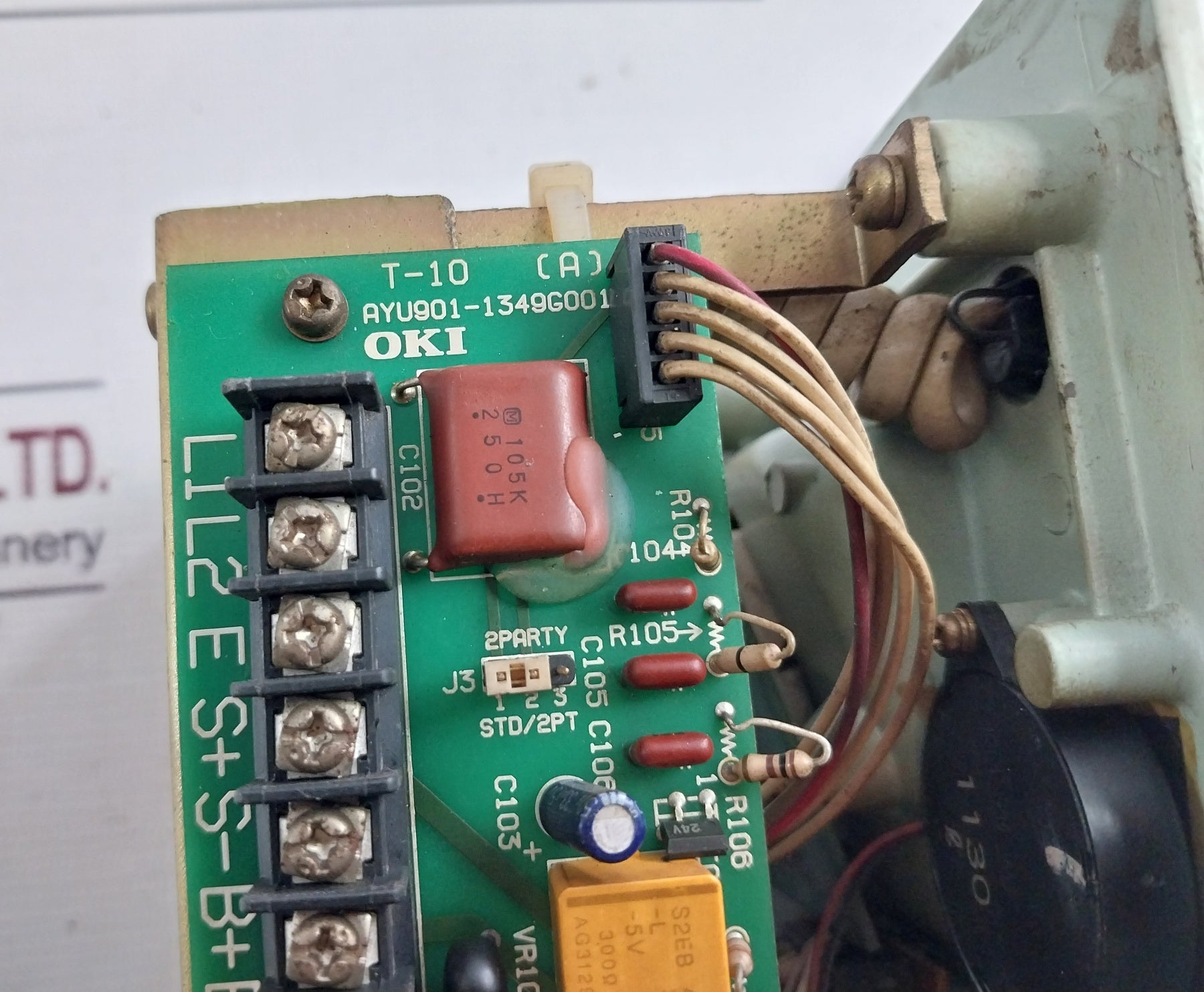 Oki Oda-1780-1N Built-in Automatic Marine Telephone