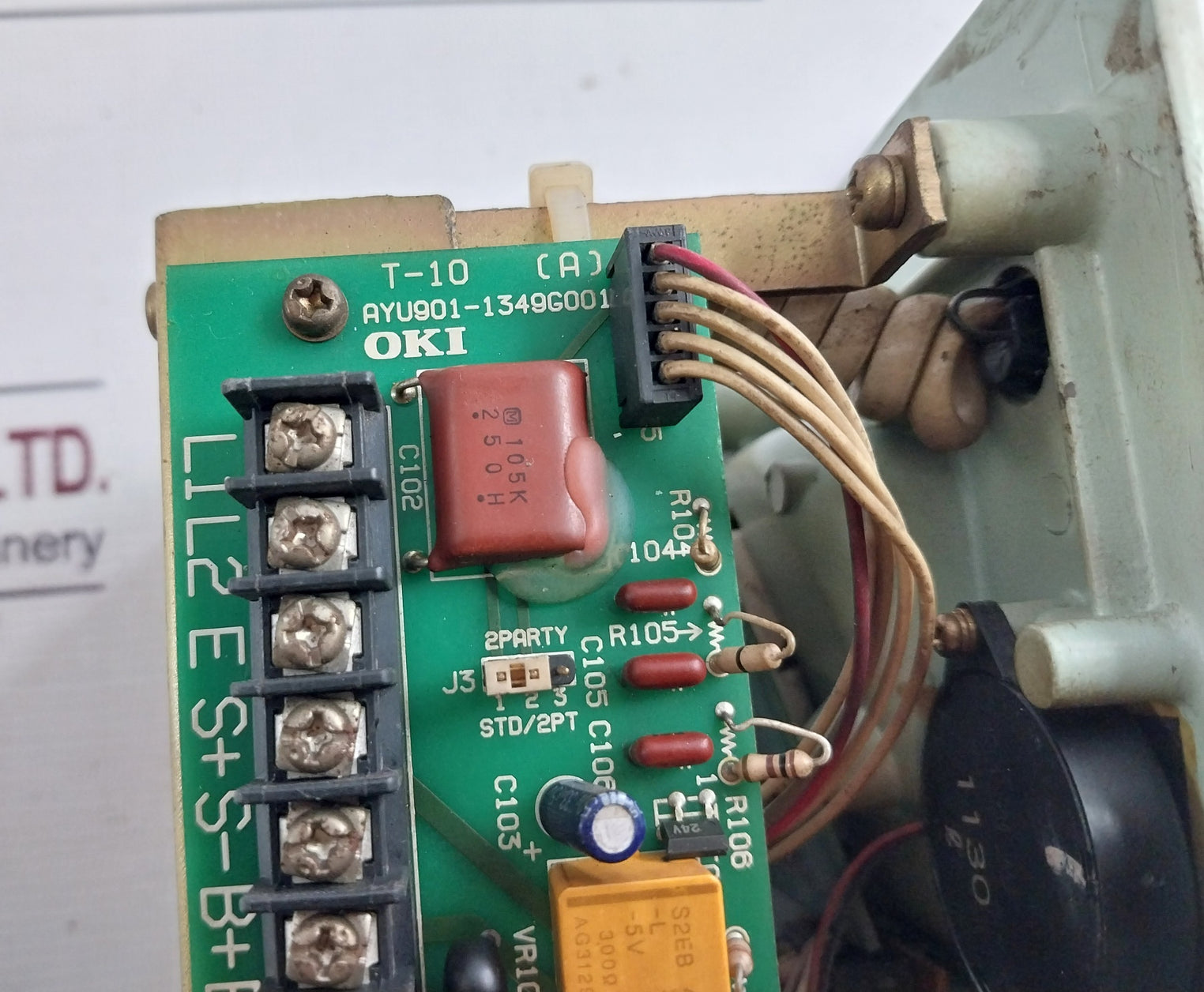 Oki Oda-1780-1N Built-in Automatic Marine Telephone