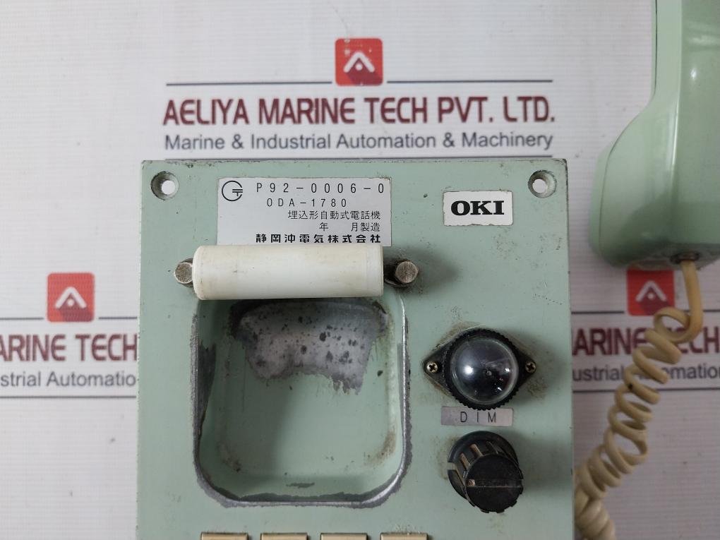 Oki Oda-1780-2 Built-in Automatic Telephone Ayu901-1116G001