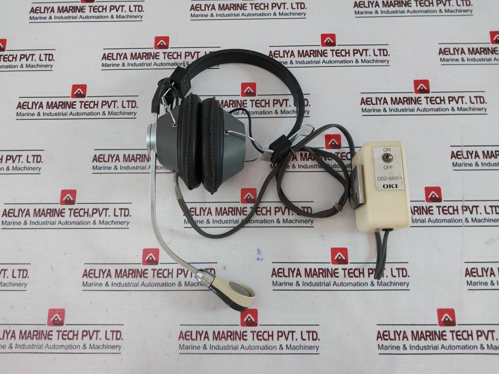 Oki Odz-9207-1 Marine Headset With Microphone