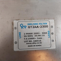 Oky Gt2Aa-2300 Emi/Emc Filter 250V- 300A 50/60Hz 25/85/21