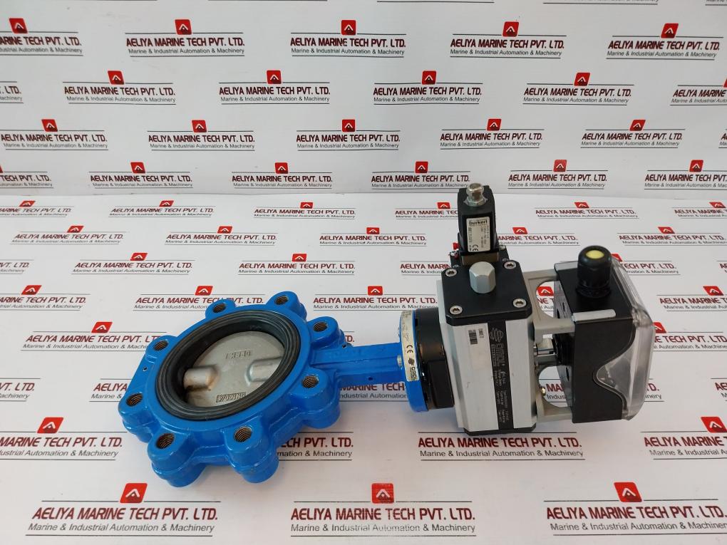 Omal V386xe72 Butterfly Control Valve 10-16 Bar Da060412s 0-250v Ac/dc