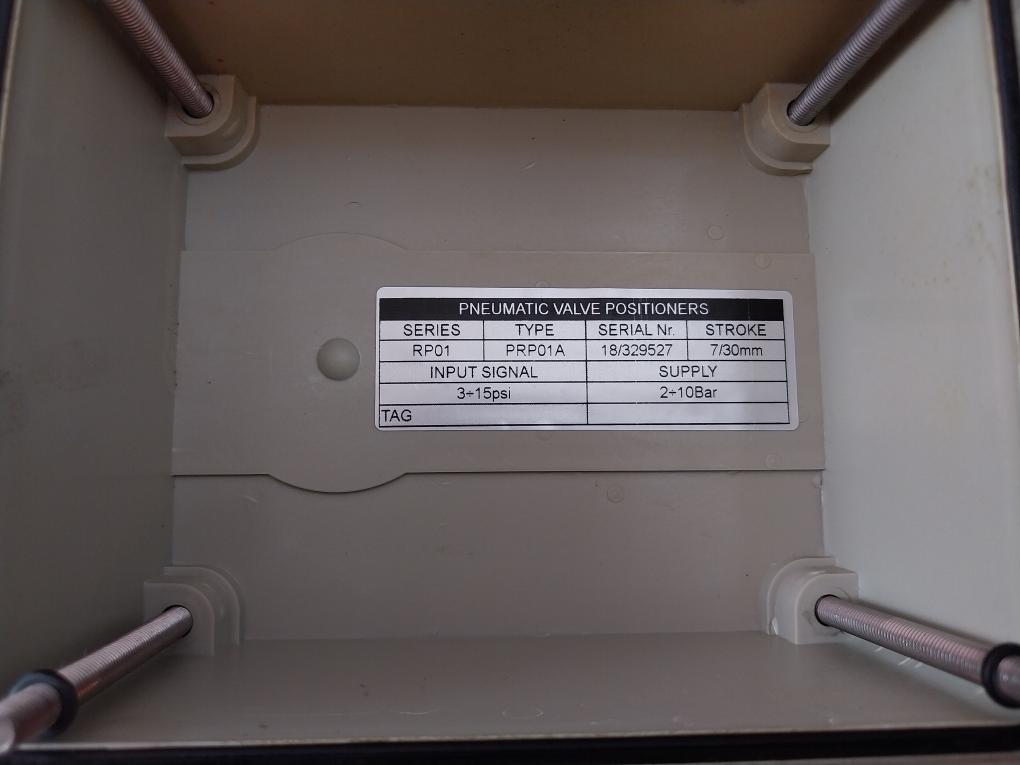 Omc DN40 PN16 Pneumatic Control Valve PRP01A / FR10 Ser: RP01