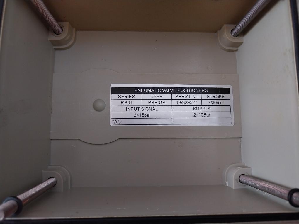Omc Dn40 Pn16 Pneumatic Control Valve Prp01A / Fr10 Ser: Rp01