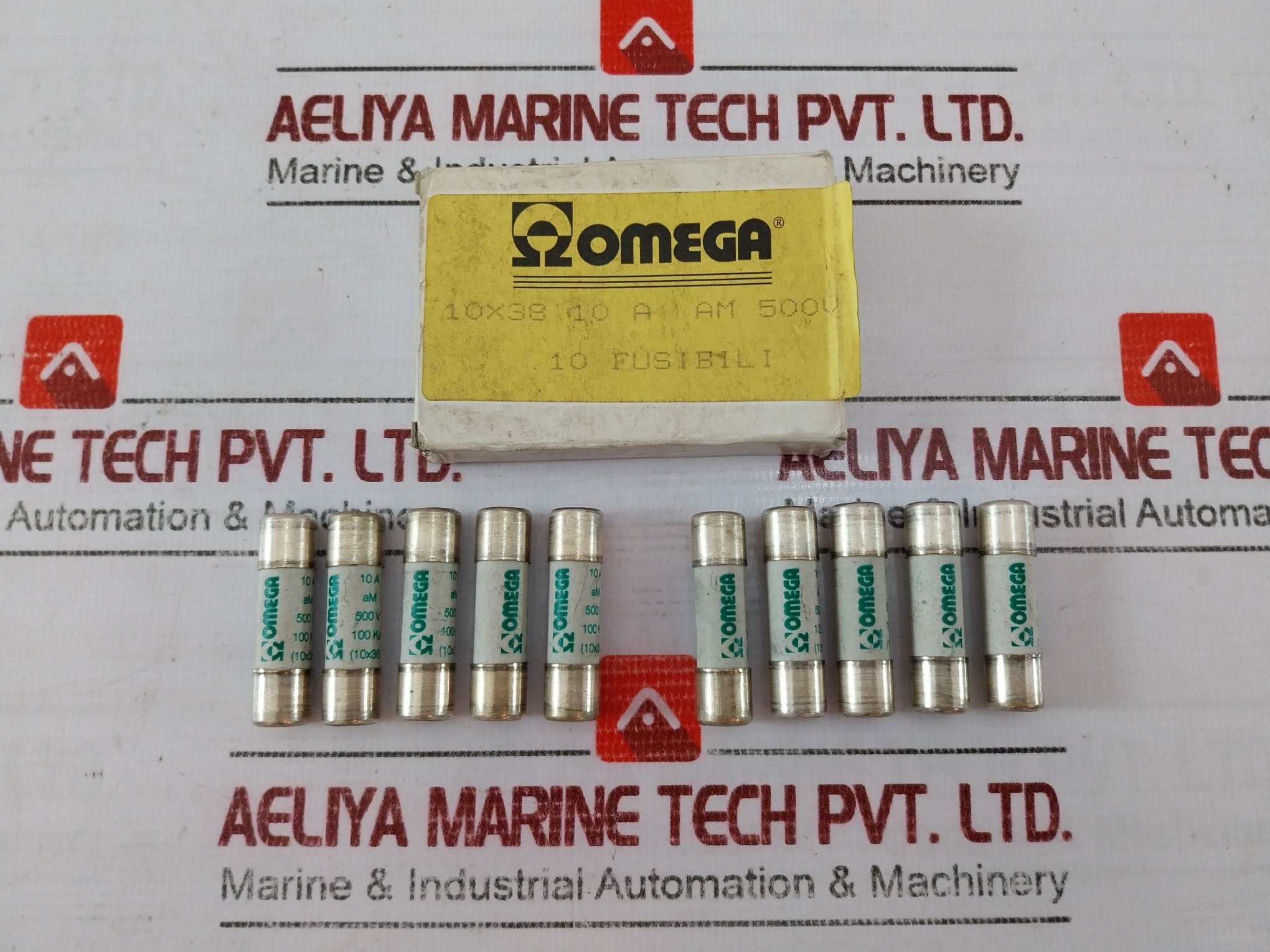 Omega 10A Am Fuse 500V 100 Ka