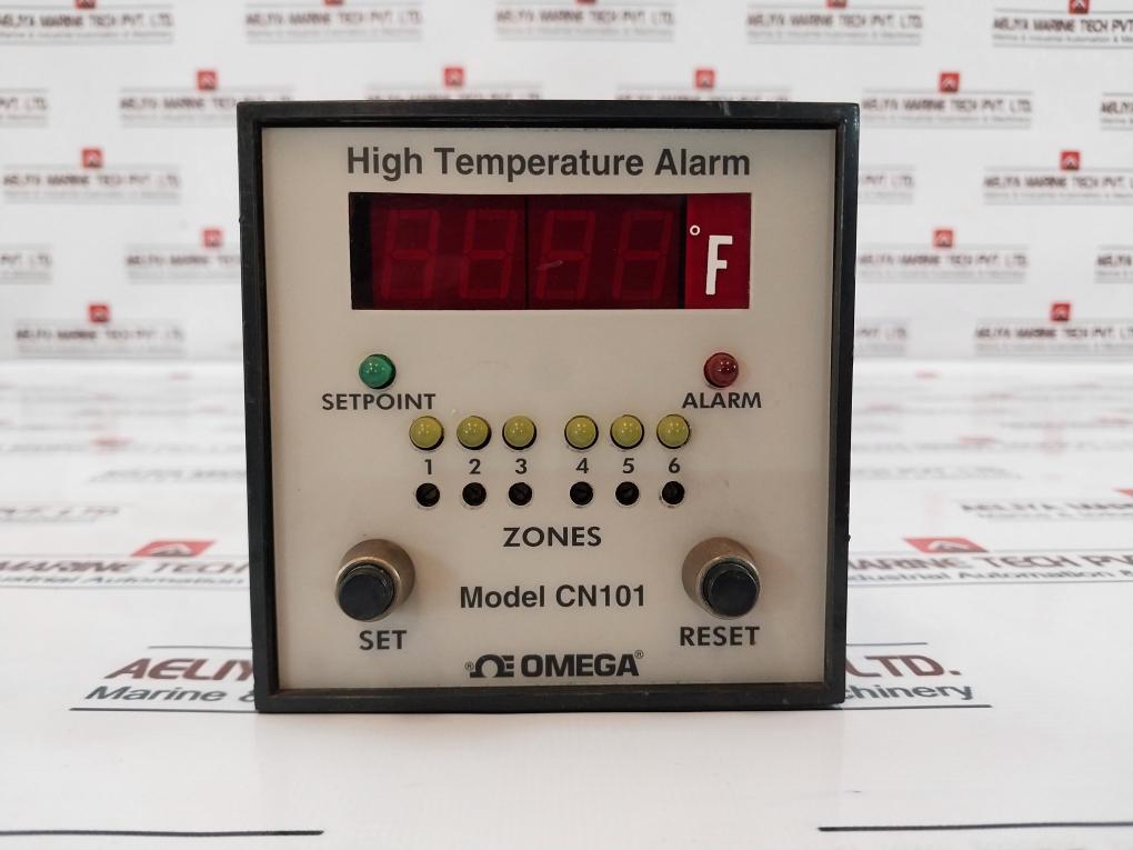 Omega Cn101 6 Channel Temperature Alarm Monitor