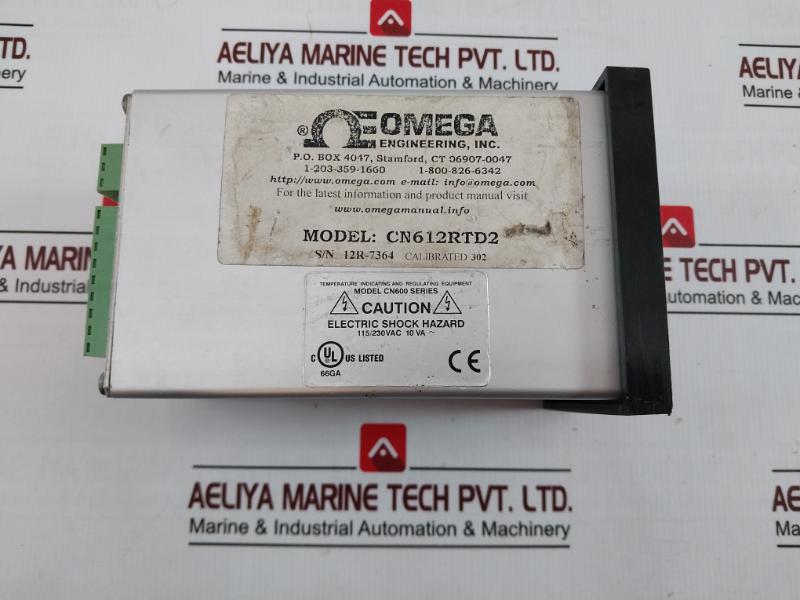 Omega Cn612Rtd2 Temperature Controller Cn600 Series 115/230V