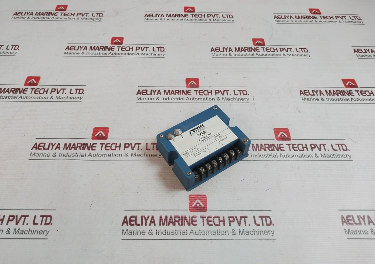 Omega Engineering Tx58 Rtd Transmitter 0˚C To +200˚C