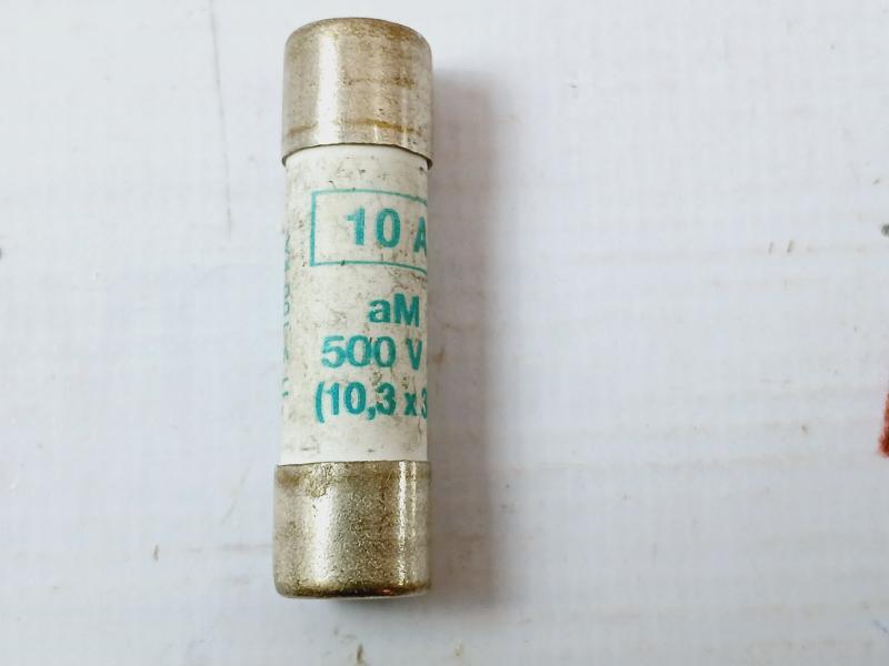 Omega Fuse 10A 500V 10.3X38Mm