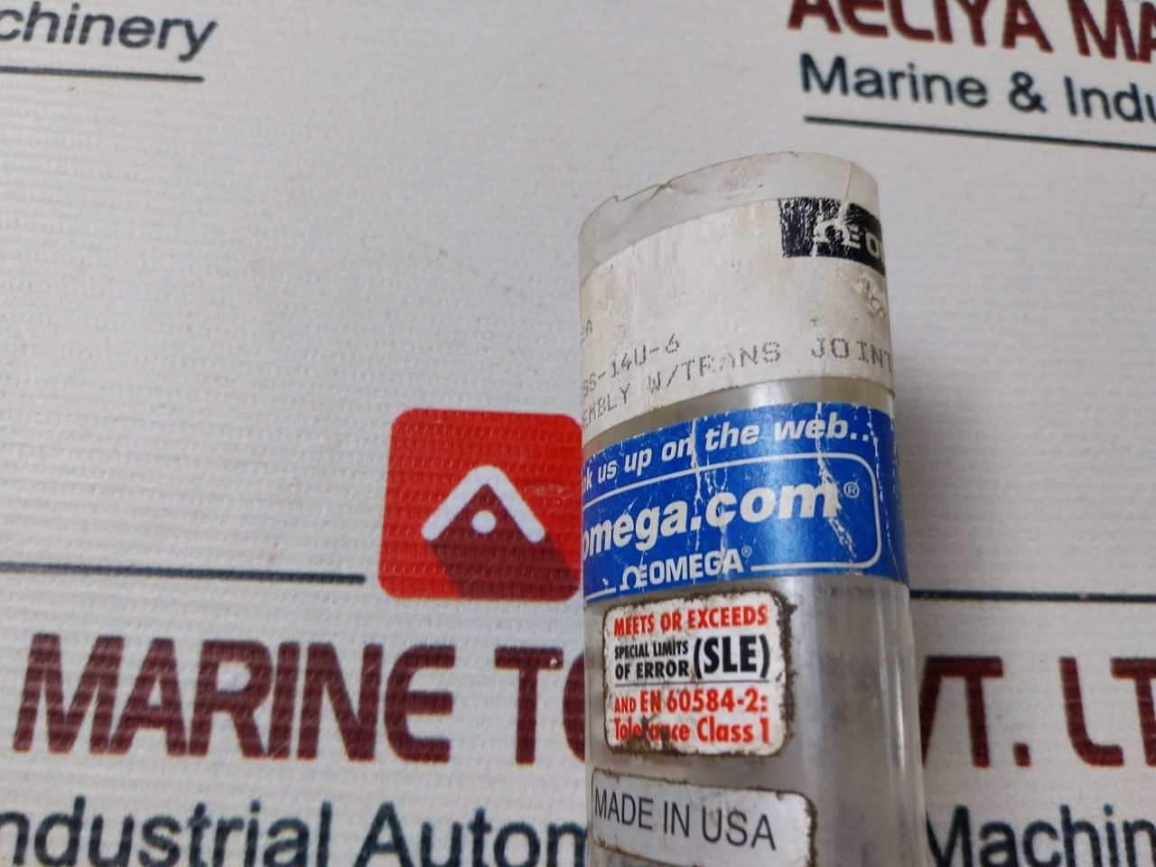 Omega Tj72-icss-14U-6 Thermocouple Assembly With Transducer Joint