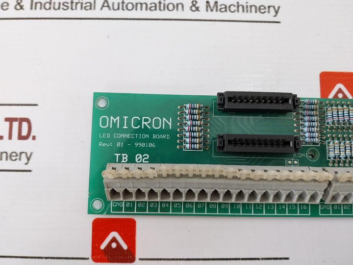 Omicron 01-990106 Led Connection Board Tb 02