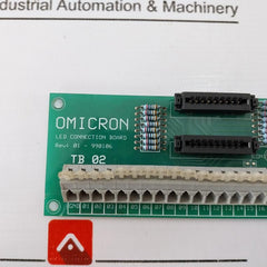 Omicron 01-990106 Led Connection Board Tb 02