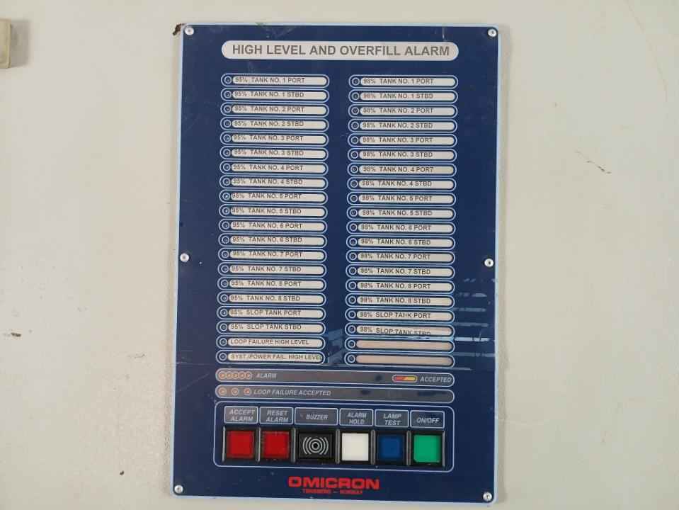 Omicron 981209-1 High Level And Overfill Alarm Unit Je109020, Oau-01/Ex Rev:1.02