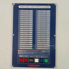 Omicron 981209-1 High Level And Overfill Alarm Unit Je109020, Oau-01/Ex Rev:1.02
