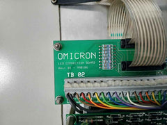 Omicron 981209-1 High Level And Overfill Alarm Unit Je109020, Oau-01/Ex Rev:1.02