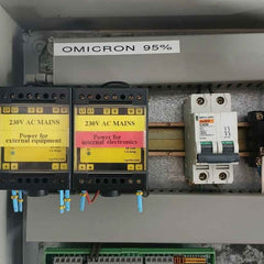 Omicron 981209-1 High Level And Overfill Alarm Unit Je109020, Oau-01/Ex Rev:1.02