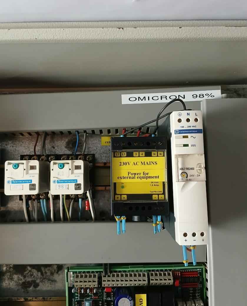 Omicron 981209-1 High Level And Overfill Alarm Unit Je109020, Oau-01/Ex Rev:1.02