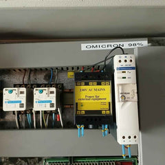 Omicron 981209-1 High Level And Overfill Alarm Unit Je109020, Oau-01/Ex Rev:1.02