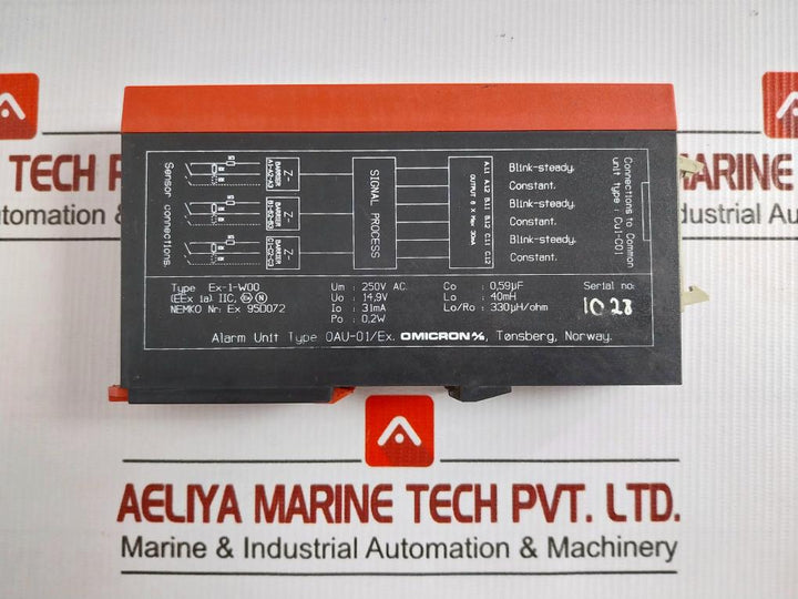 Omicron Alarm Unit 250V Ac Oau-01/Ex
