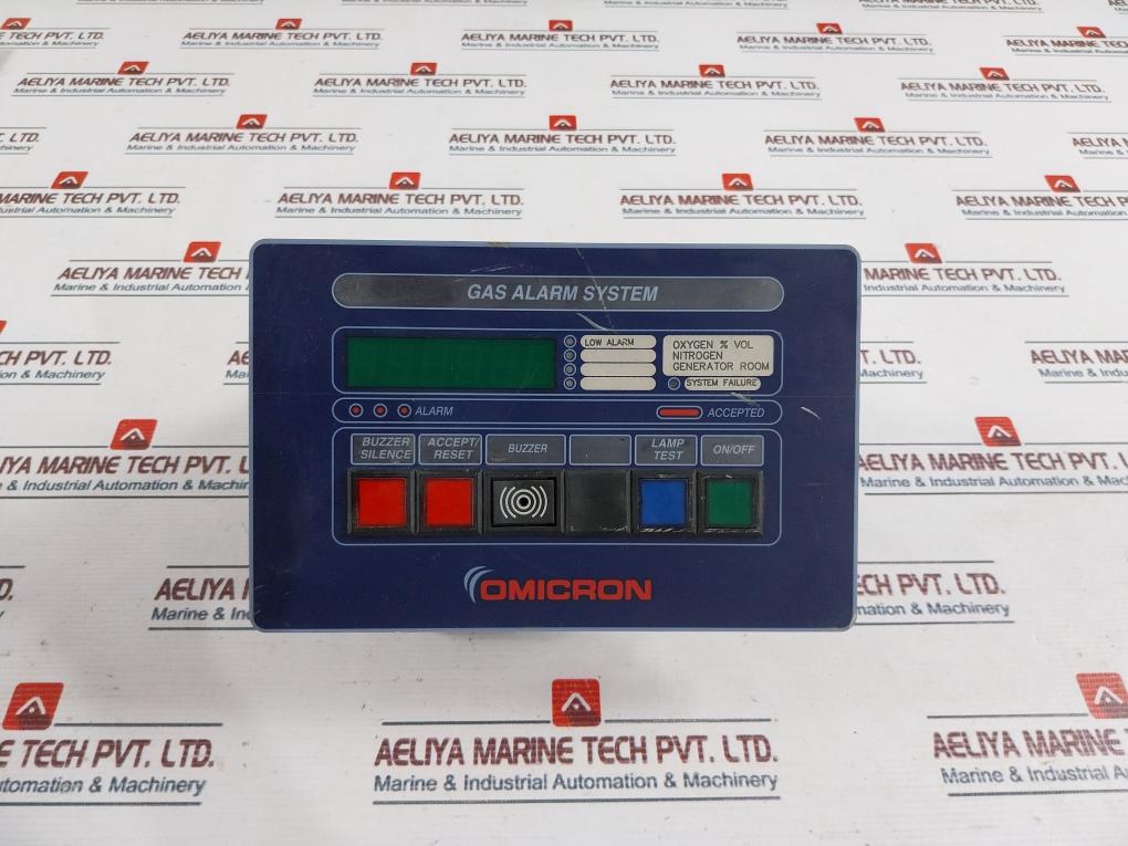 Omicron Gas Alarm Je109020 System
