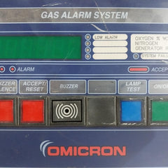 Omicron Gas Alarm Je109020 System