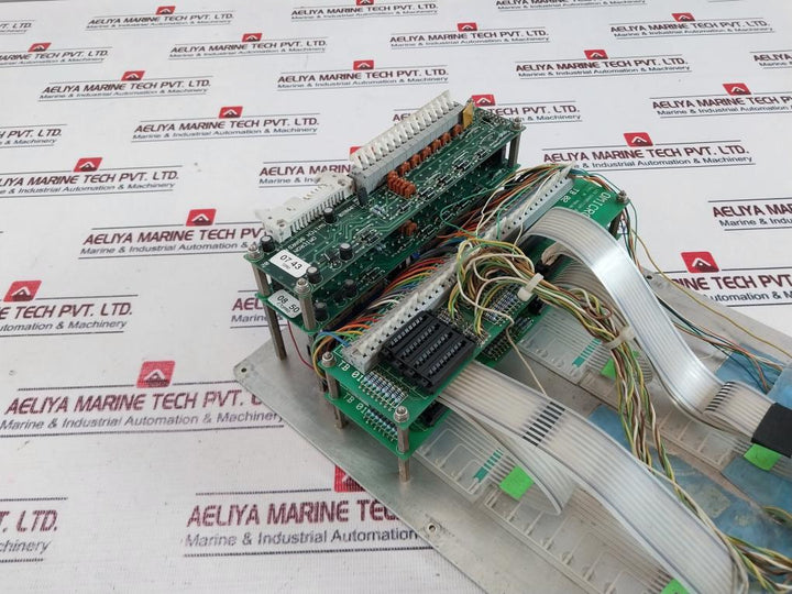 Omicron Je109020 Overfill Alarm System W/ Led Connection Board Tb 02