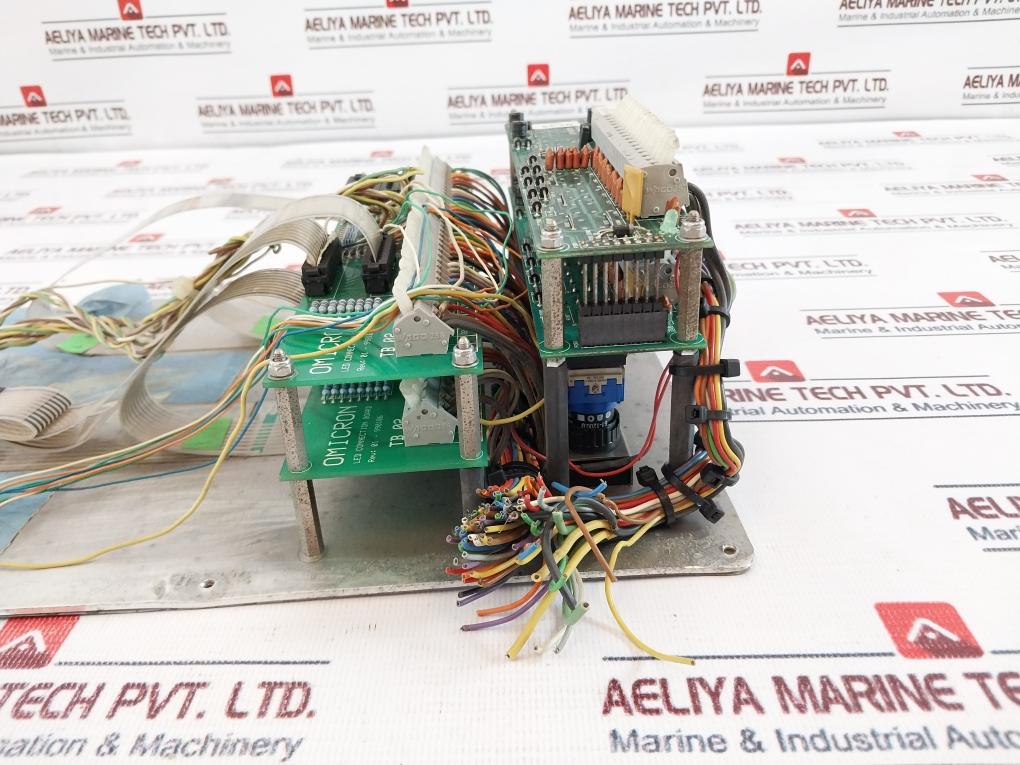 Omicron Je109020 Overfill Alarm System W/ Led Connection Board Tb 02