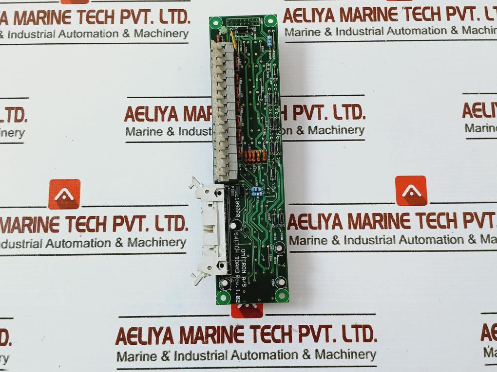 Omicron Je109020 Overfill Gas Alarm System Printed Circuit Switch Board Rev 1.02