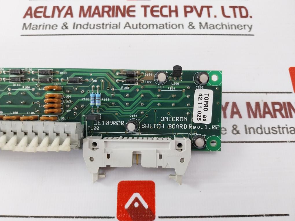Omicron Je109020 Switch Board Rev.1.02