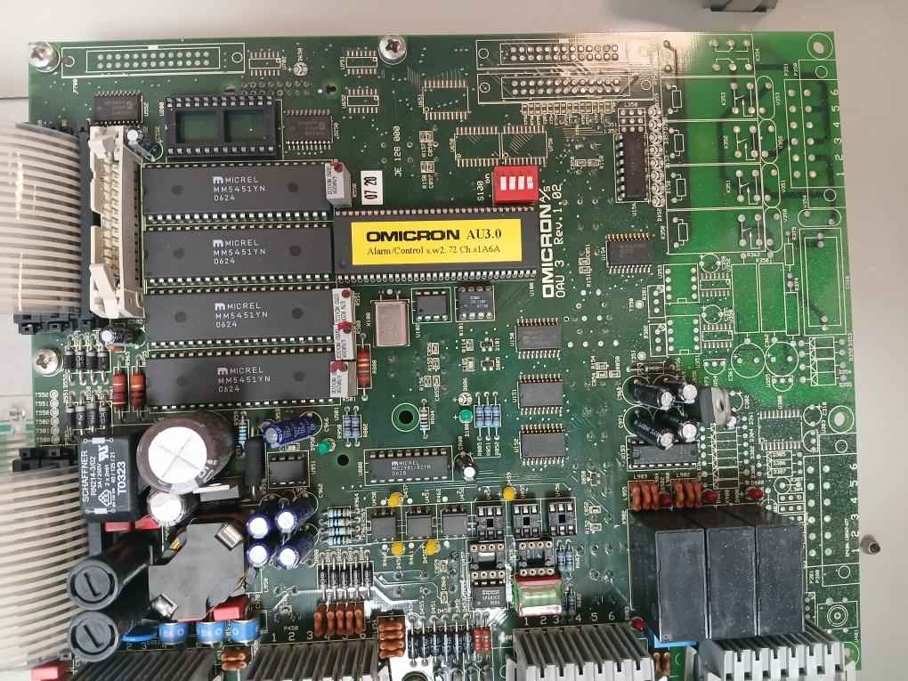 Omicron Ogs 3.0/5 Gas Sampling System With Enclosure & Power Supply Rev 1.02