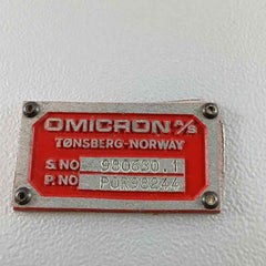 Omicron Ogs 3.0/5 Gas Sampling System With Enclosure &amp; Power Supply Rev 1.02