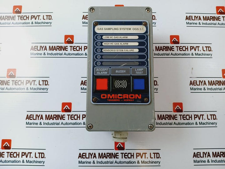Omicron Ogs 3.1 Gas Sampling System Bridge Remote