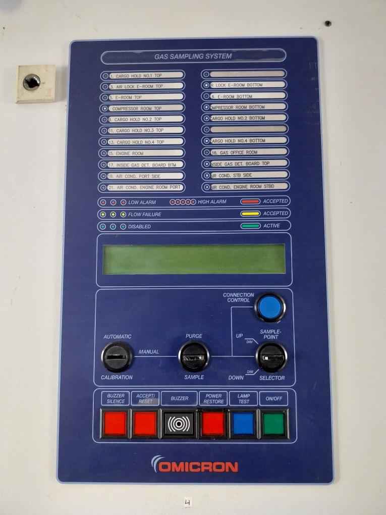 Omicron Ogs 3.1 Gas Sampling System With Display 230V Ac/24Vdc 3A