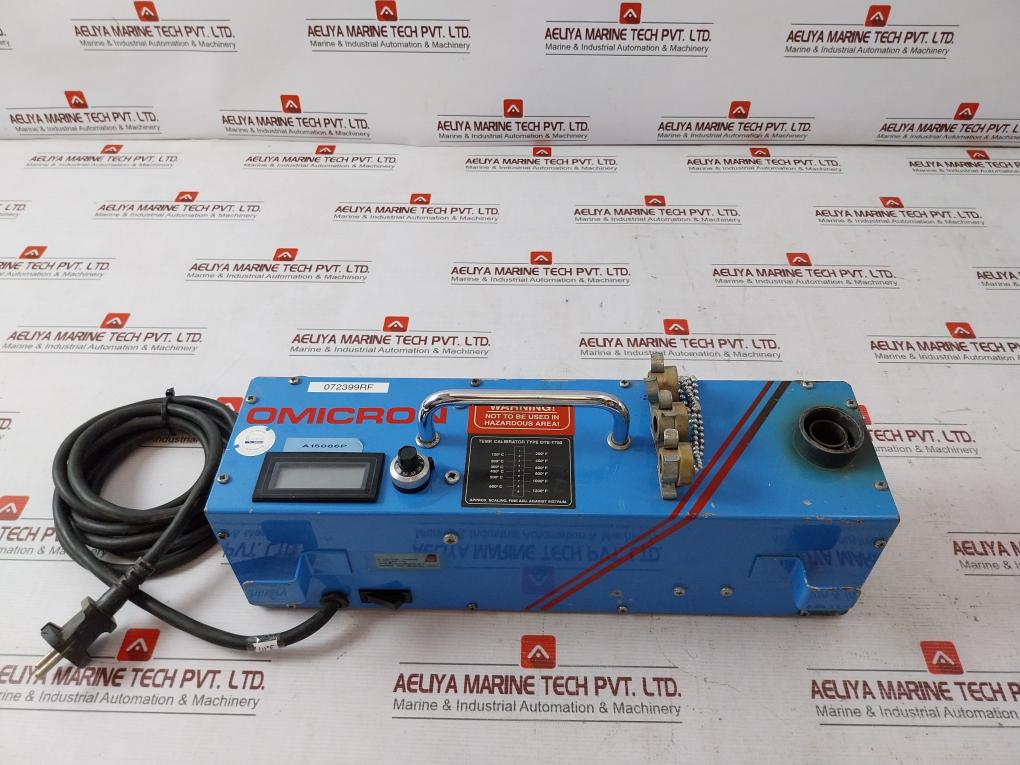 Omicron Ote-t700 Temperature Calibrator A15086P 072399Rf