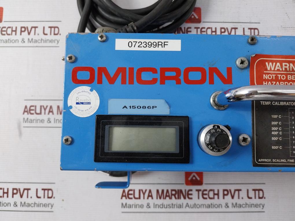 Omicron Ote-t700 Temperature Calibrator A15086P 072399Rf