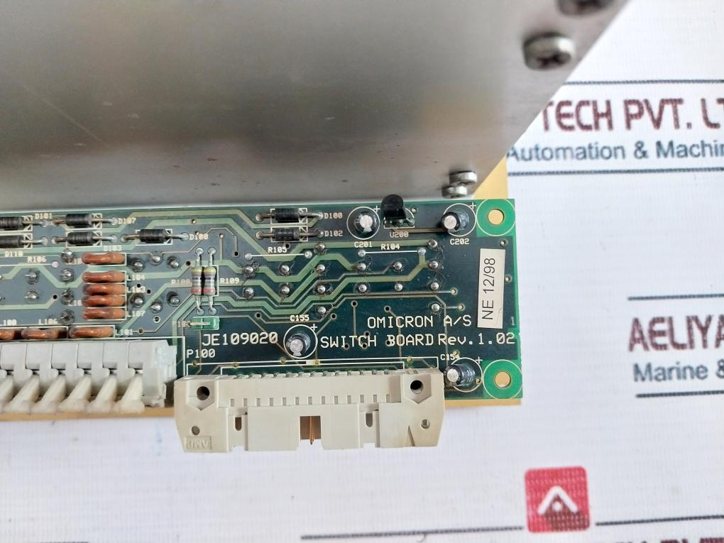 Omicron Ovs-op 31 Switch Board Je109020 Rev: 1.02