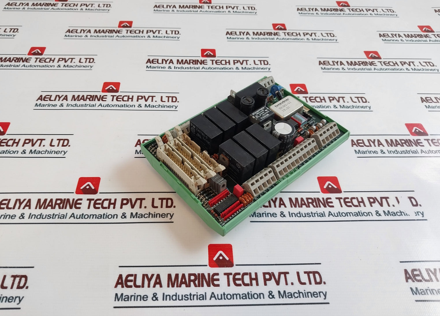 Omicron/ Phoenix Contact Je109030 Pcb Module Cu2 Rev. 1.01