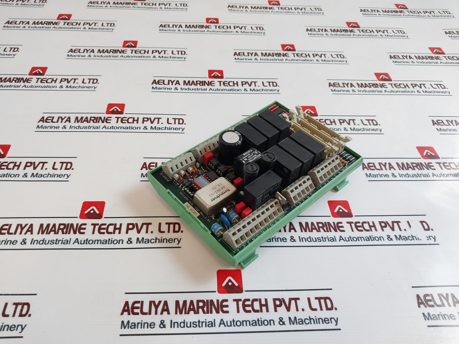 Omicron/ Phoenix Contact Je109030 Pcb Module Cu2 Rev. 1.01