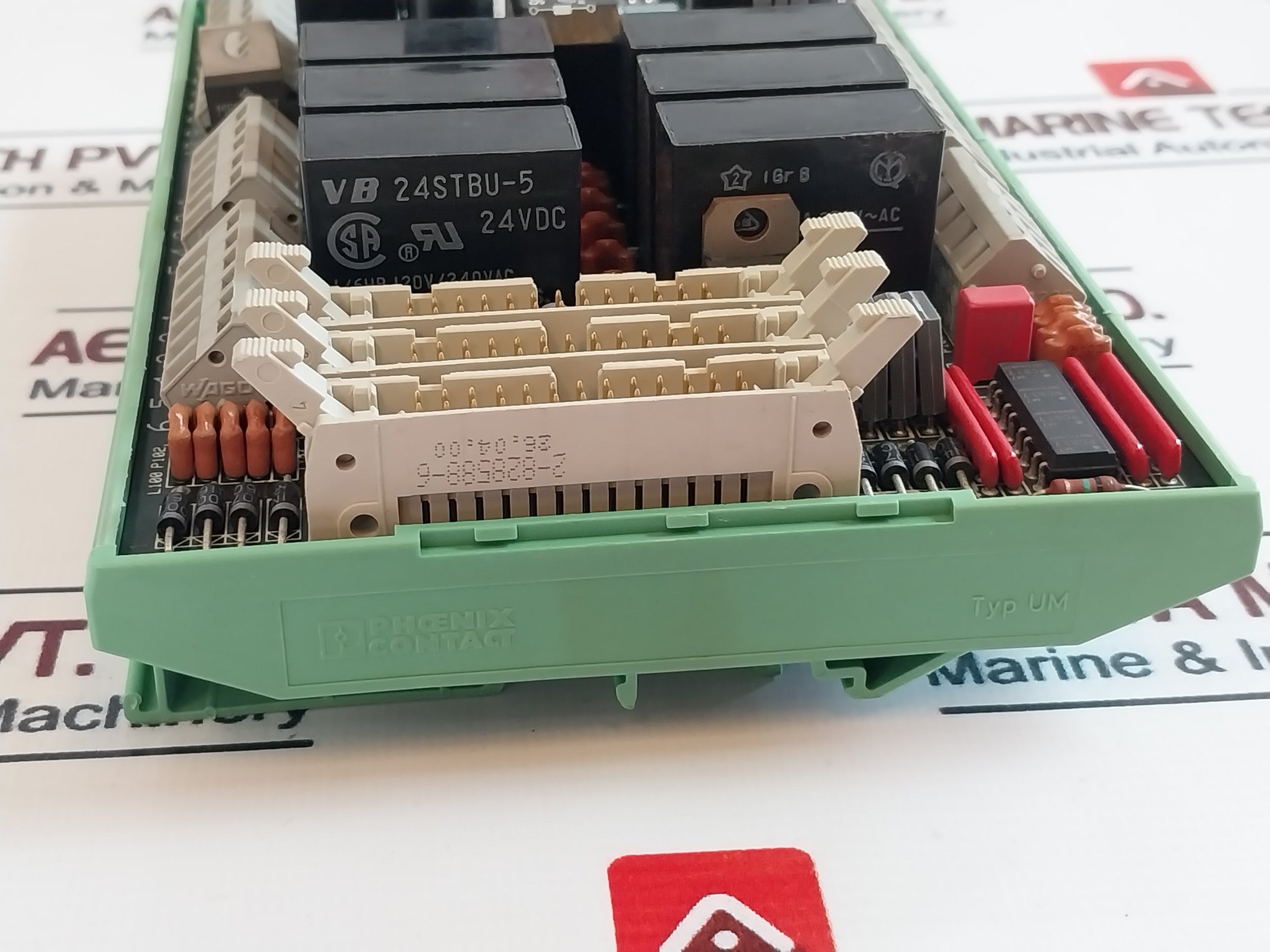 Omicron/ Phoenix Contact Je109030 Pcb Module Cu2 Rev. 1.01