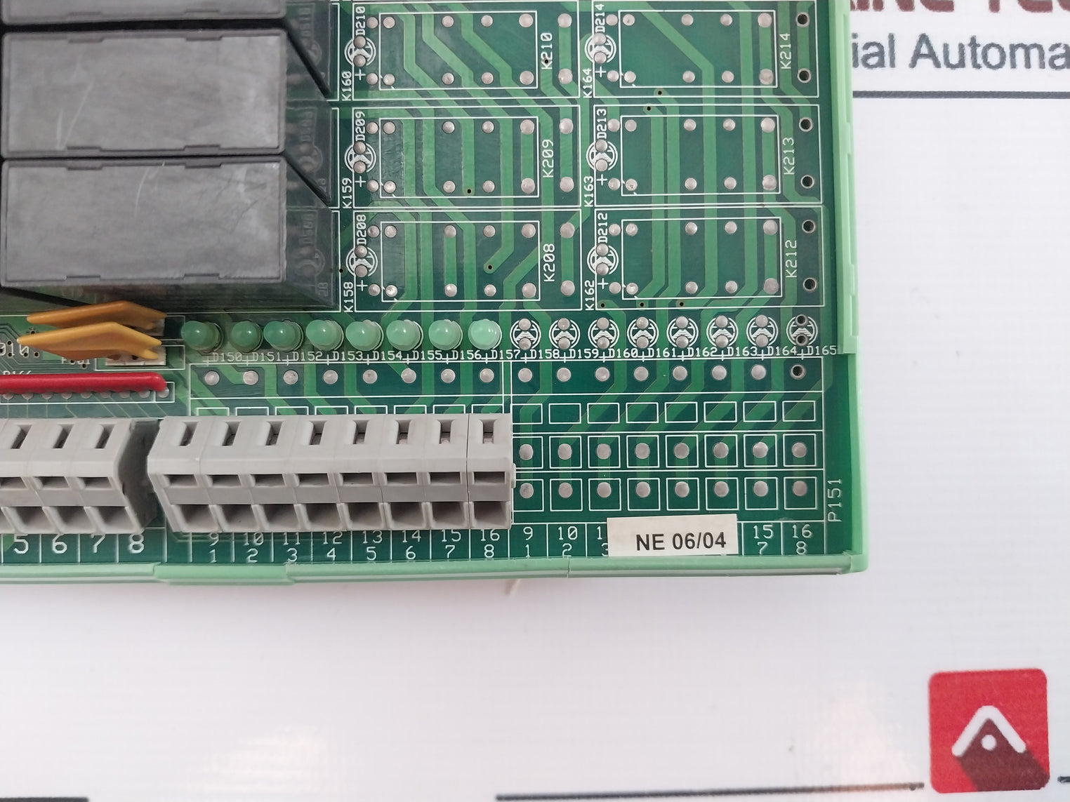 Omicron/ Phoenix Contact Relay16 Pcb Module Rev: 1.00
