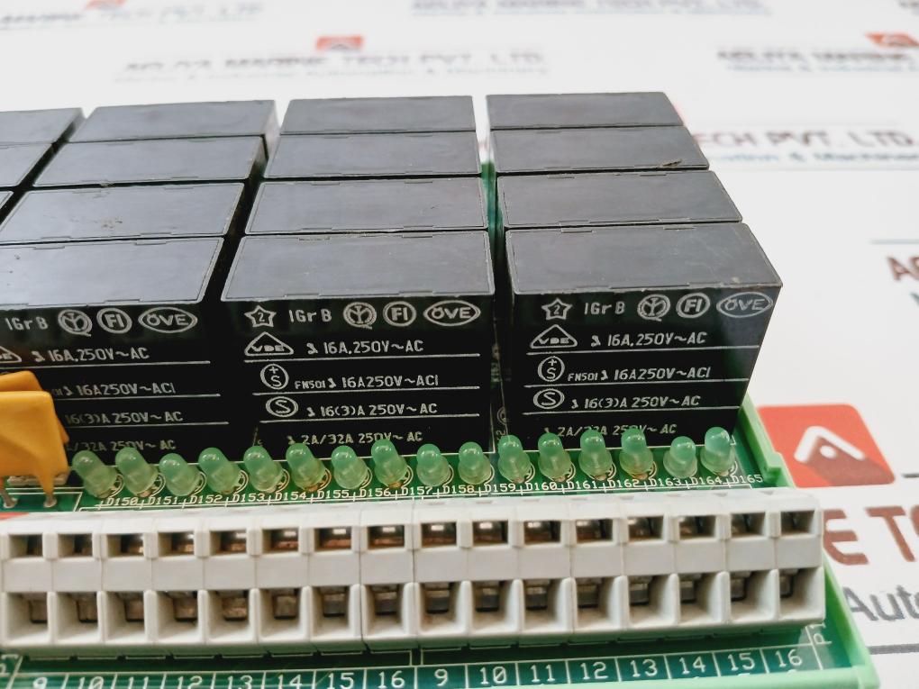Omicron Relay 16 Printed Circuit Board Rev. 1.00
