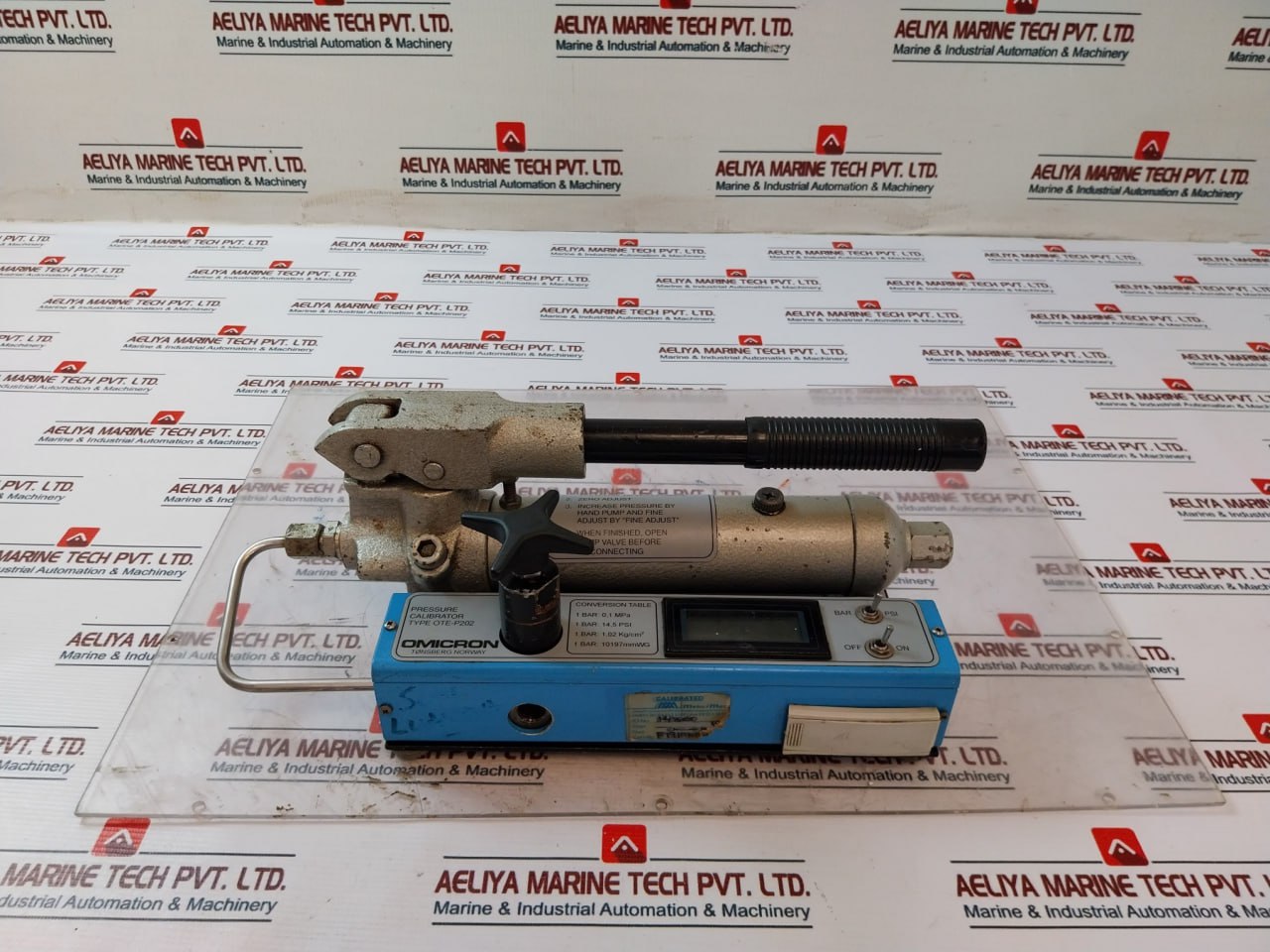 Omicron Ote-p202 Pressure Calibrator 14.5 Psi