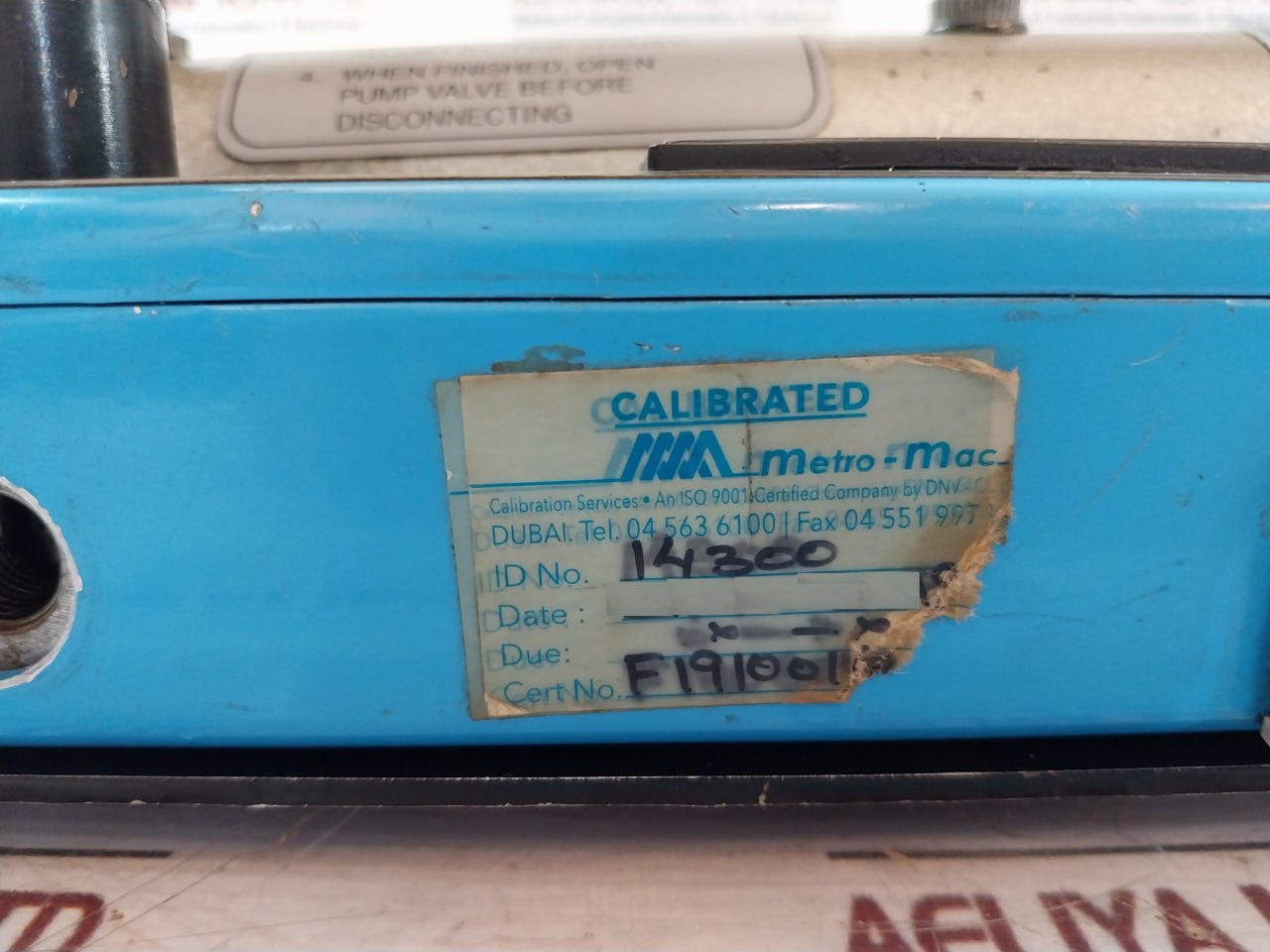 Omicron Ote-p202 Pressure Calibrator 14.5 Psi