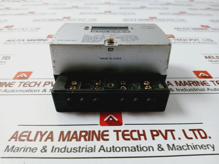 Omni Omwh-335a-220 Electronic Power Meter Amsys Ac 3-phase 3-wire