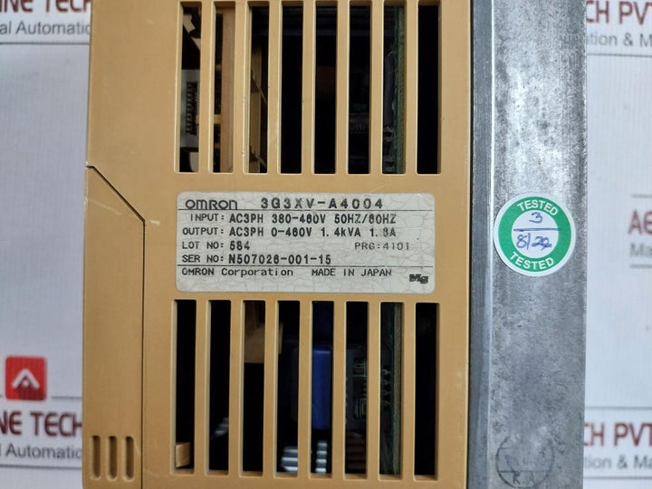 Omron-Ac3Ph-380-460V-50Hz-60Hz-3Ph-Inverter-Drive-3G3Xv-a4004-208972-8