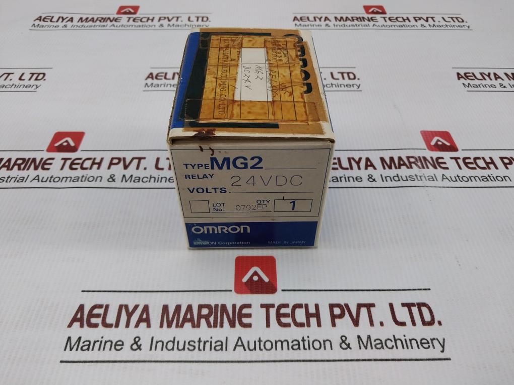 Omron-Power-Relay-24-Vdc-Mg2-13